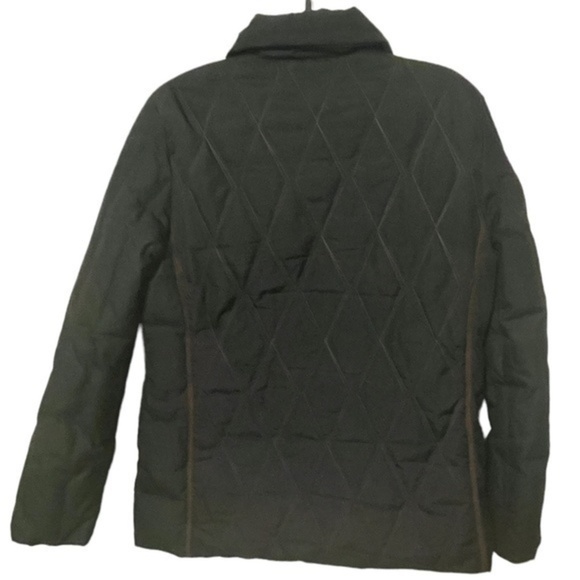 Cleo Womens Quilted Jacket Down Filled Puffer Full Zip Contrast Thread Size Medi - Picture 12 of 12